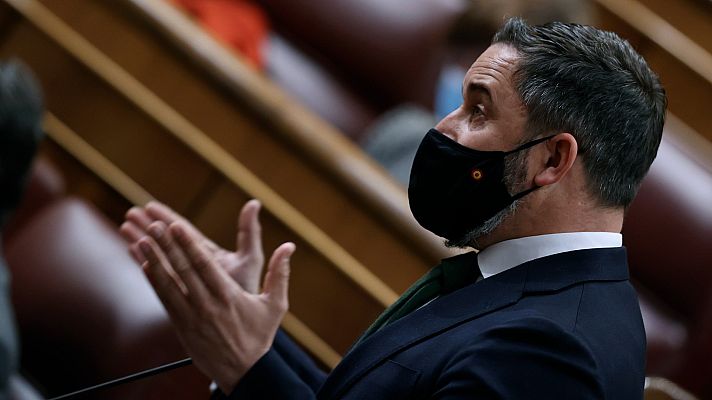 Informativo 24h - Abascal critica a Sánchez por pactar con los independentistas "a los que un día espía y al siguiente entregan los secretos de Estado"