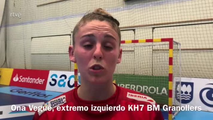  - Olga Vegué y Paula Arcos analizan el Granollers -Atlético Guardés