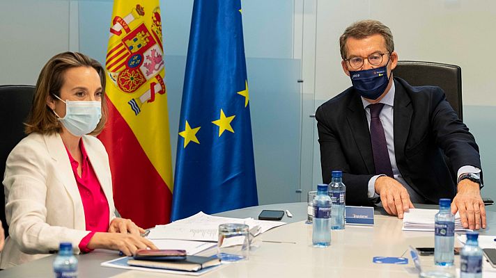 Telediario 2 - Los grupos parlamentarios ponen condiciones para apoyar el plan anticrisis del Gobierno