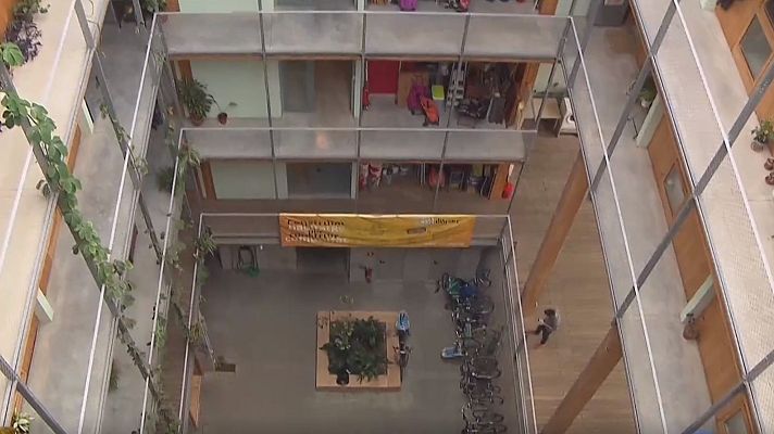 Telediario 1 - Premio de arquitectura emergente para el proyecto La Borda, en Barcelona