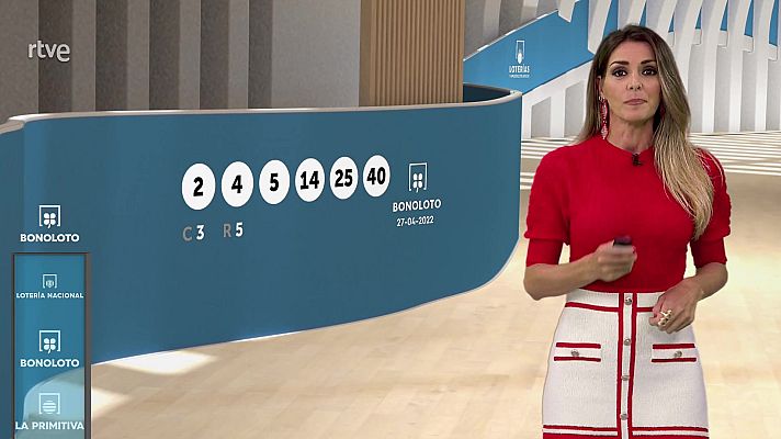Loterías - Sorteo de la Bonoloto del 27/04/2022