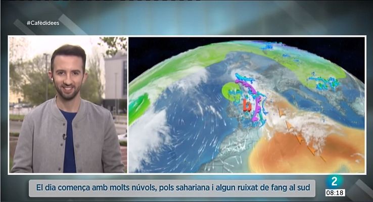 El temps - Pols, gotes de fang, xàfecs de tarda i més caloreta