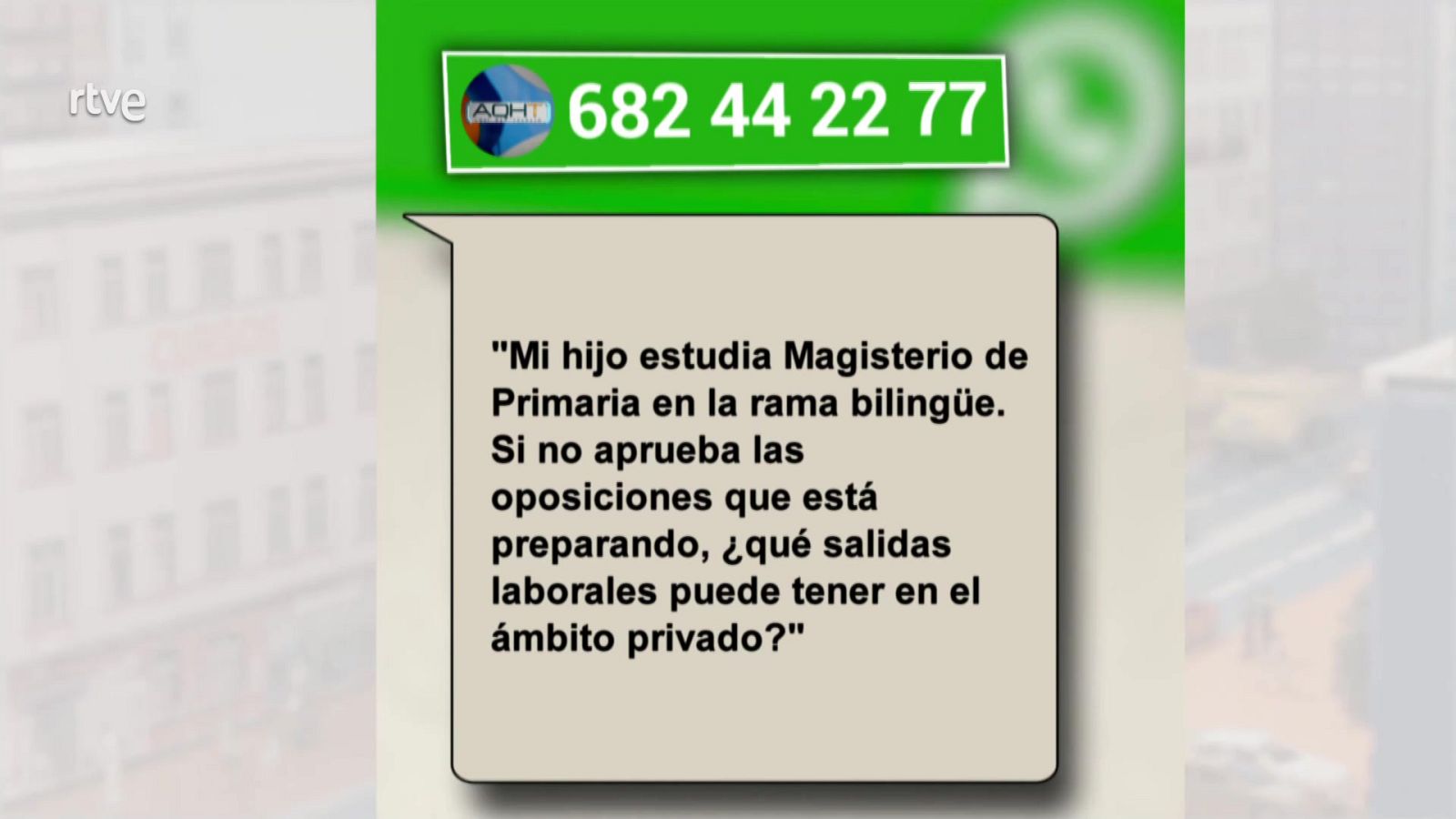 Aquí hay trabajo - Salidas profesionales para un maestro - ver ahora