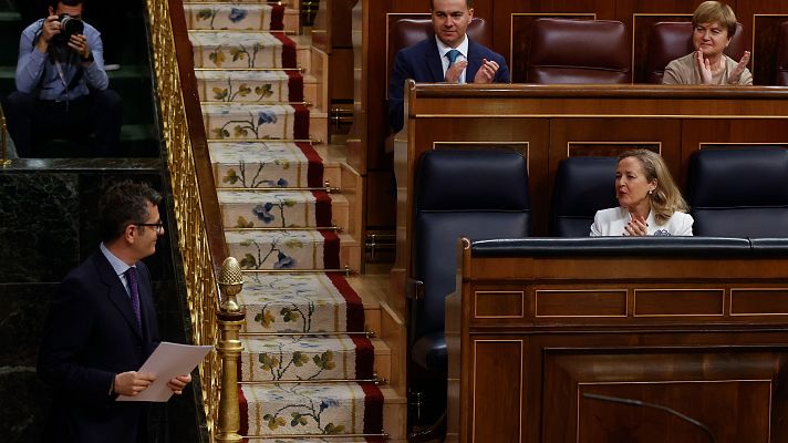 Informativo 24h - El Gobierno salva su decreto anticrisis gracias a Bildu pero sin la mayoría de la investidura