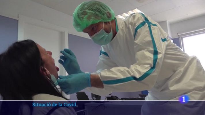 L'Informatiu - Pujada dels casos positius de covid a Catalunya
