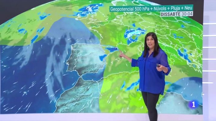 El temps - Menys pols i més ruixats de tarda