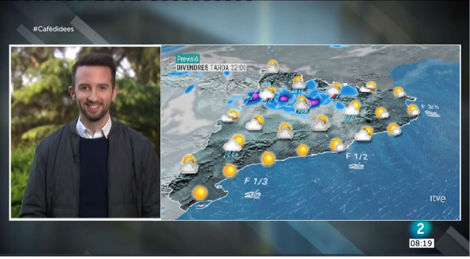 El Temps (29/04/2022) - Divendres i cap de setmana d'ulleres de sol al matí, màniga curta al migdia i paraigua obert a les tardes en algunes comarques