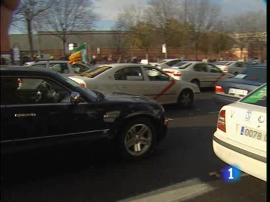  - Manifestación de taxistas en Madrid