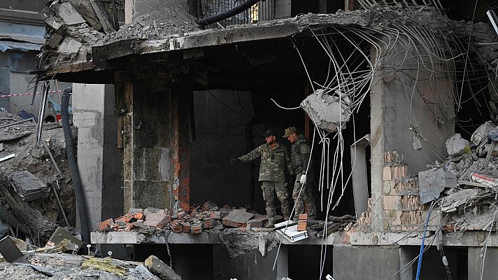 Telediario 1 - Agentes españoles ayudarán a Ucrania a investigar si Rusia usó armas prohibidas