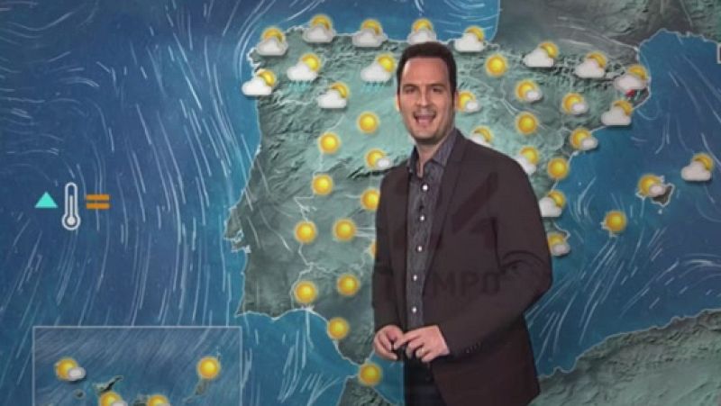 Suben las temperaturas salvo en el tercio norte - El tiempo | Ver