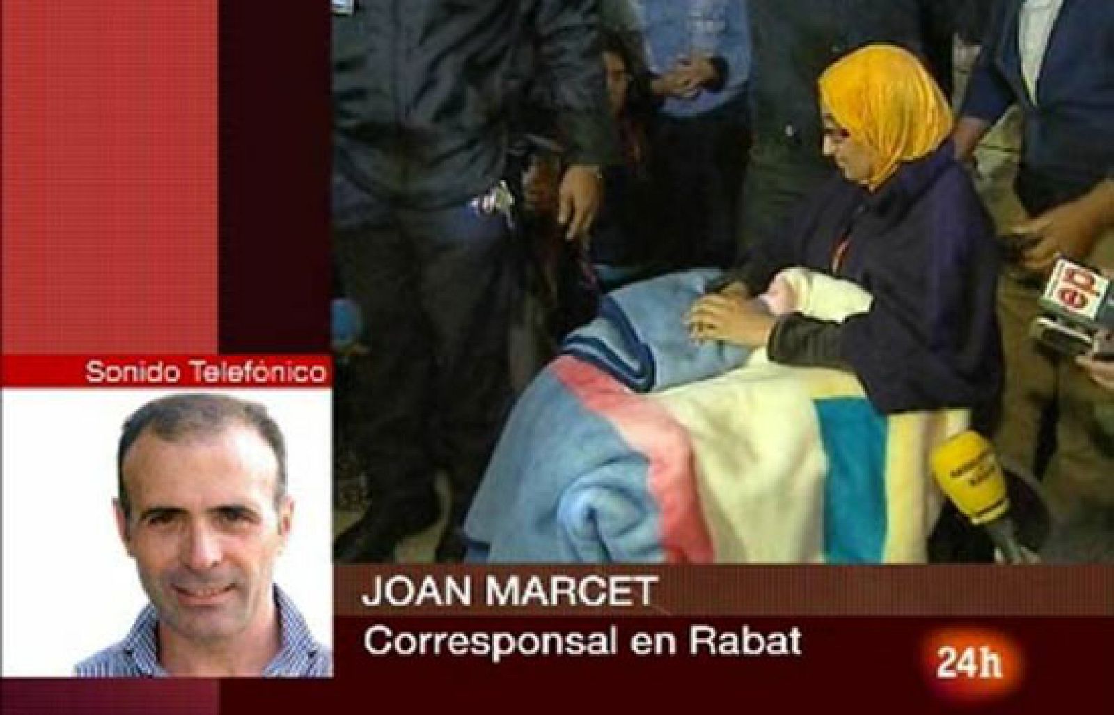 Haidar aterriza en El Aaiún