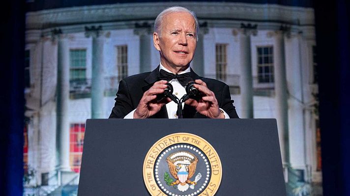 Telediario Fin de Semana - Biden defiende a los corresponsales de guerra: "La prensa importa más que nunca en el último siglo"
