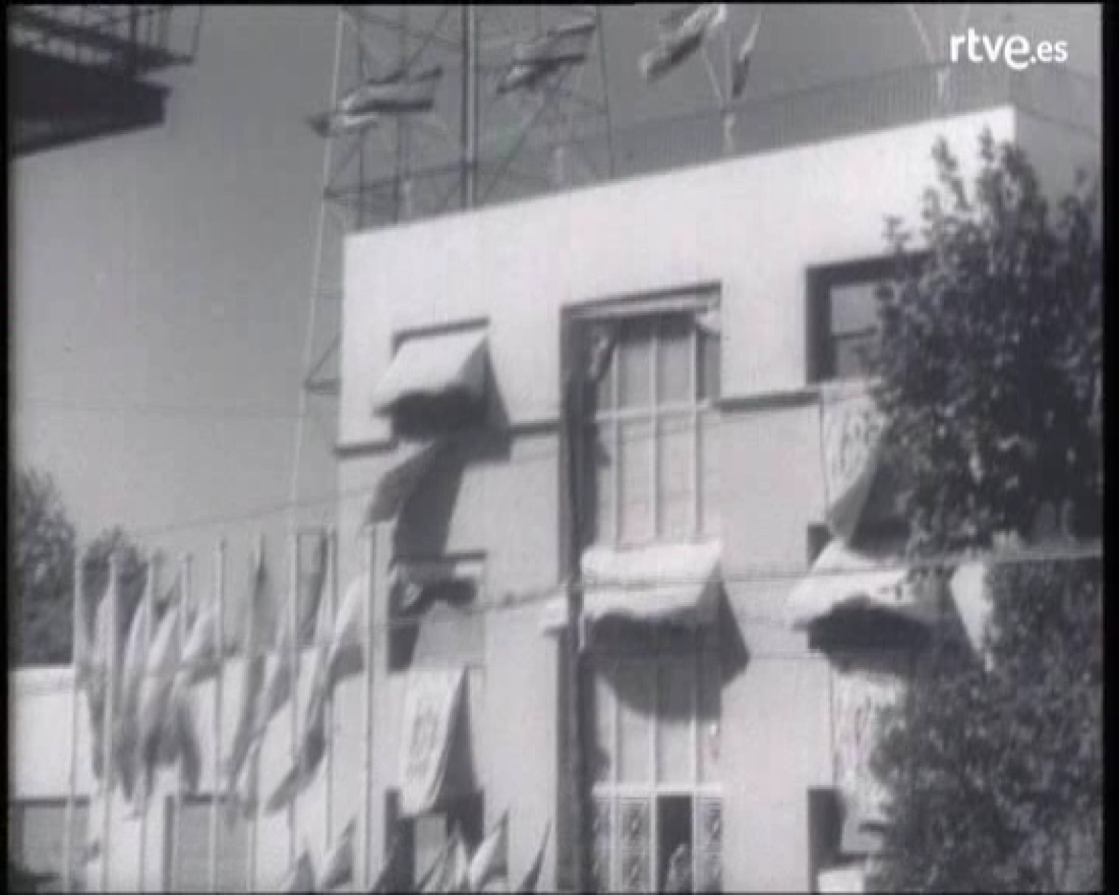 Inauguración de TVE en Madrid