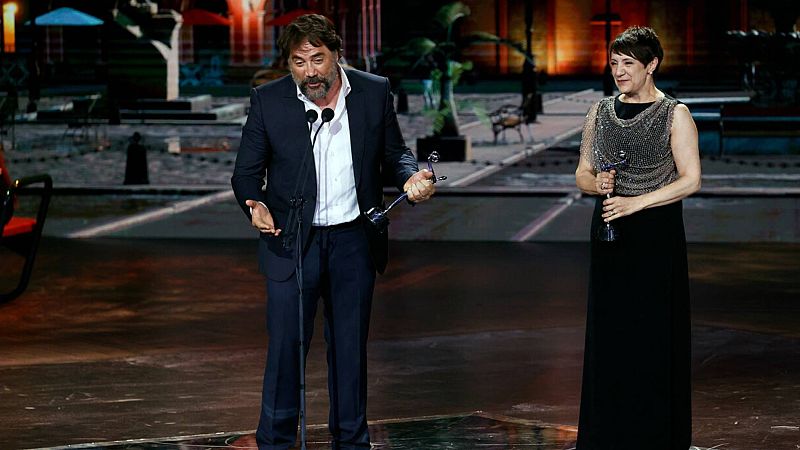 Javier Bardem: "S� que mi madre est� contenta porque desde hace unos d�as est� con ella Juan Diego"