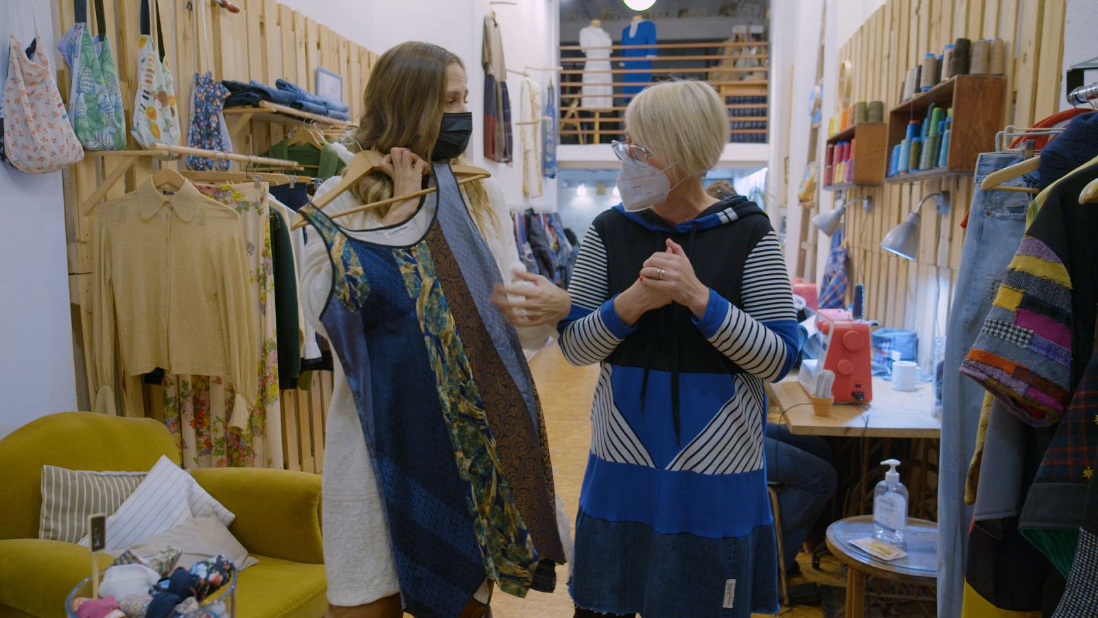 La Martina Klen visita l'Upcycling Barcelona a Planeta R