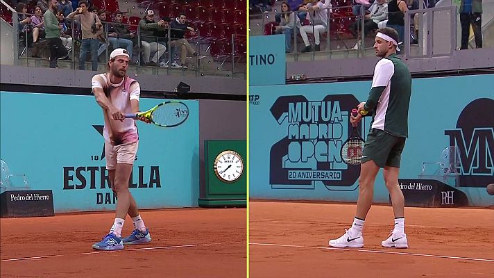 Tenis - ATP Mutua Madrid Open 2022: G. Dimitrov - M. Cressy