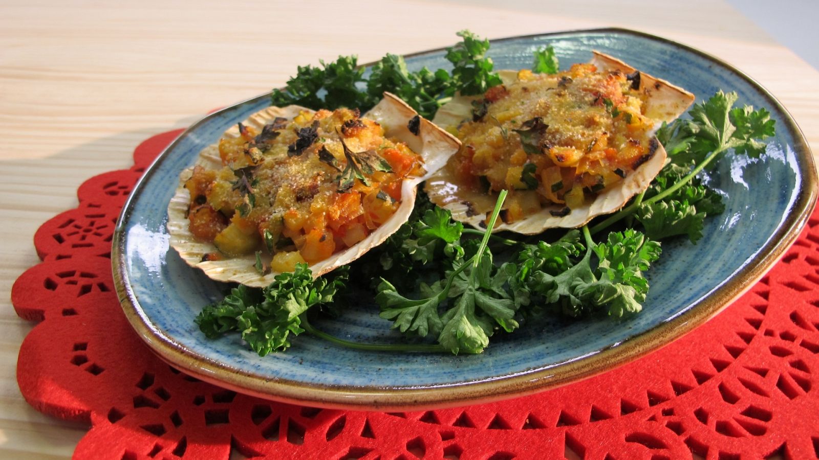 Sergio cocina - Vieiras rellenas al Albariño - Ver ahora