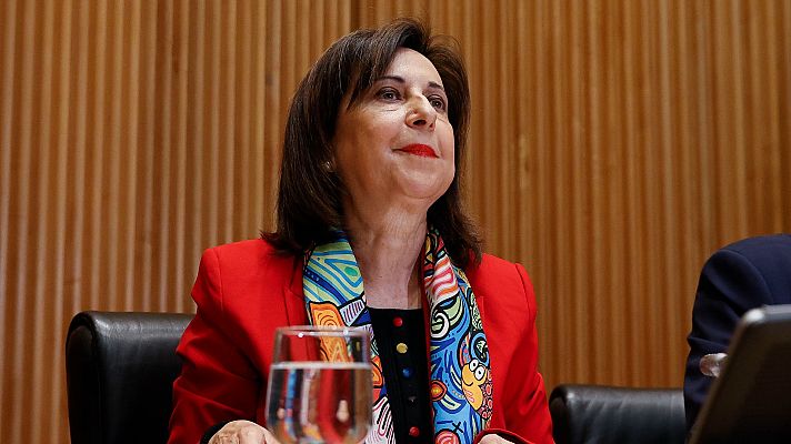 Telediario 1 - Robles defiende a la directora del CNI y ante las "imputaciones que no se corresponden a la realidad"