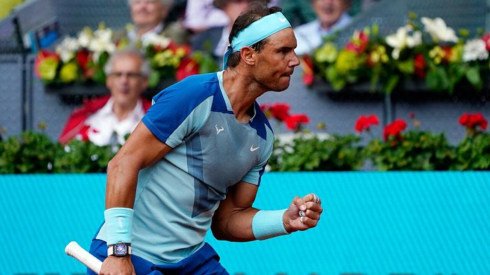 Tenis - Mutua Madrid Open 2022: Rafa Nadal reaparece con una victoria dos meses después de su lesión