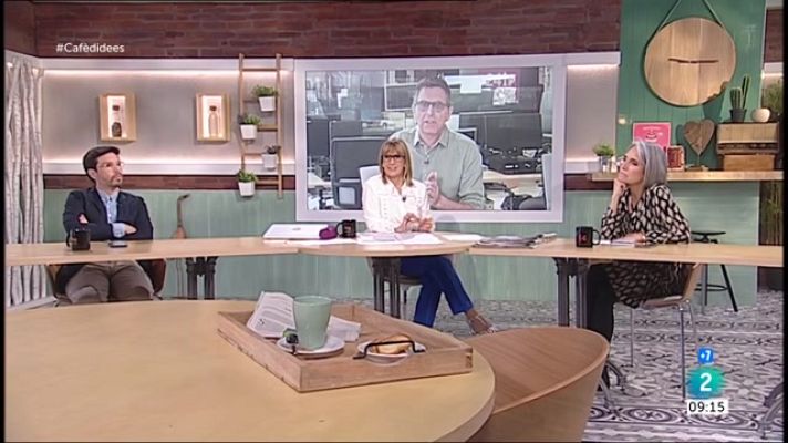 Cafè d'idees - Jaume Asens, Pere Ortega i l'incendi a Santa Coloma