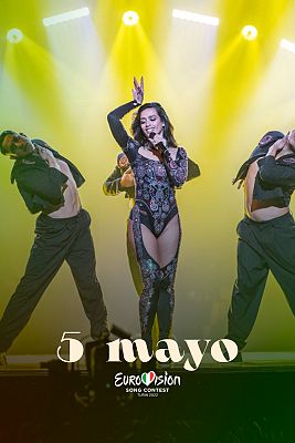 Eurovisión - Chanel realiza su primer ensayo en Eurovisión