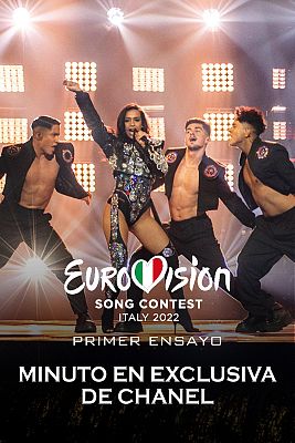 Eurovisión - Minuto en exclusiva del primer ensayo de Chanel