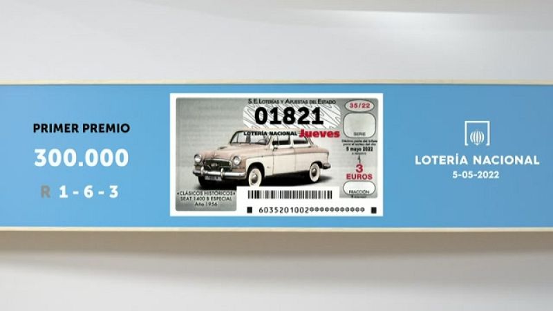 Sorteo de la Lotería Nacional del 05/05/2022 - Ver ahora