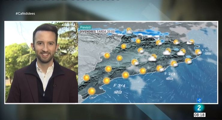 El temps - Cap de setmana de sol, caloreta i alguns ruixats