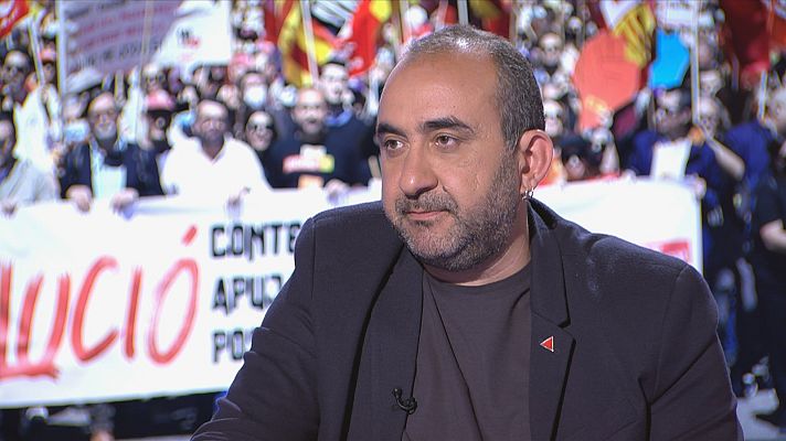 Aquí parlem - Entrevista a Javier Pacheco, secretari general CCOO