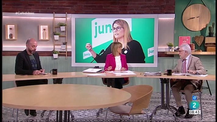 Cafè d'idees - José Manuel Albares, Quique Bassat i Elena Neira