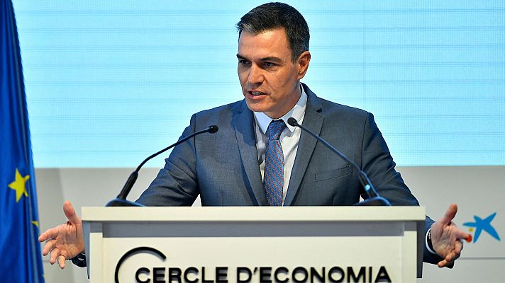 Informativo 24h - Sánchez asegura que el "ánimo" del Gobierno es superar las "turbulencias" que pueda haber en su relación con Cataluña