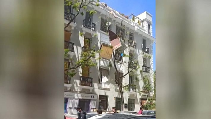 Informativo 24h - Explosión en un edificio en el barrio de Salamanca de Madrid