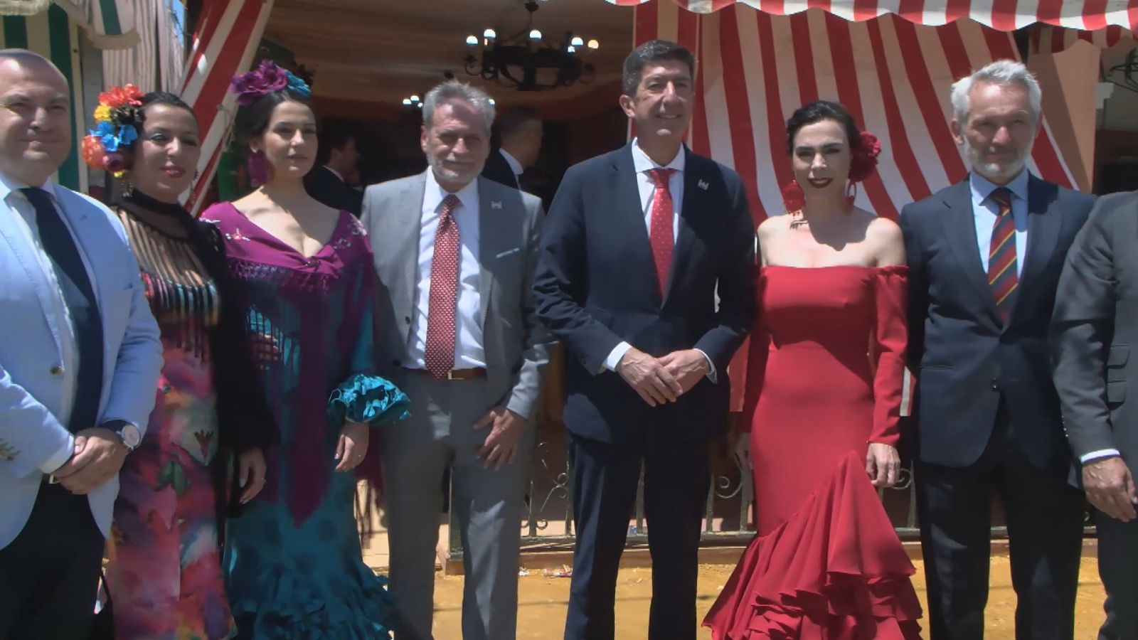 La precampaña electoral en la Feria de Abril - Ver ahora