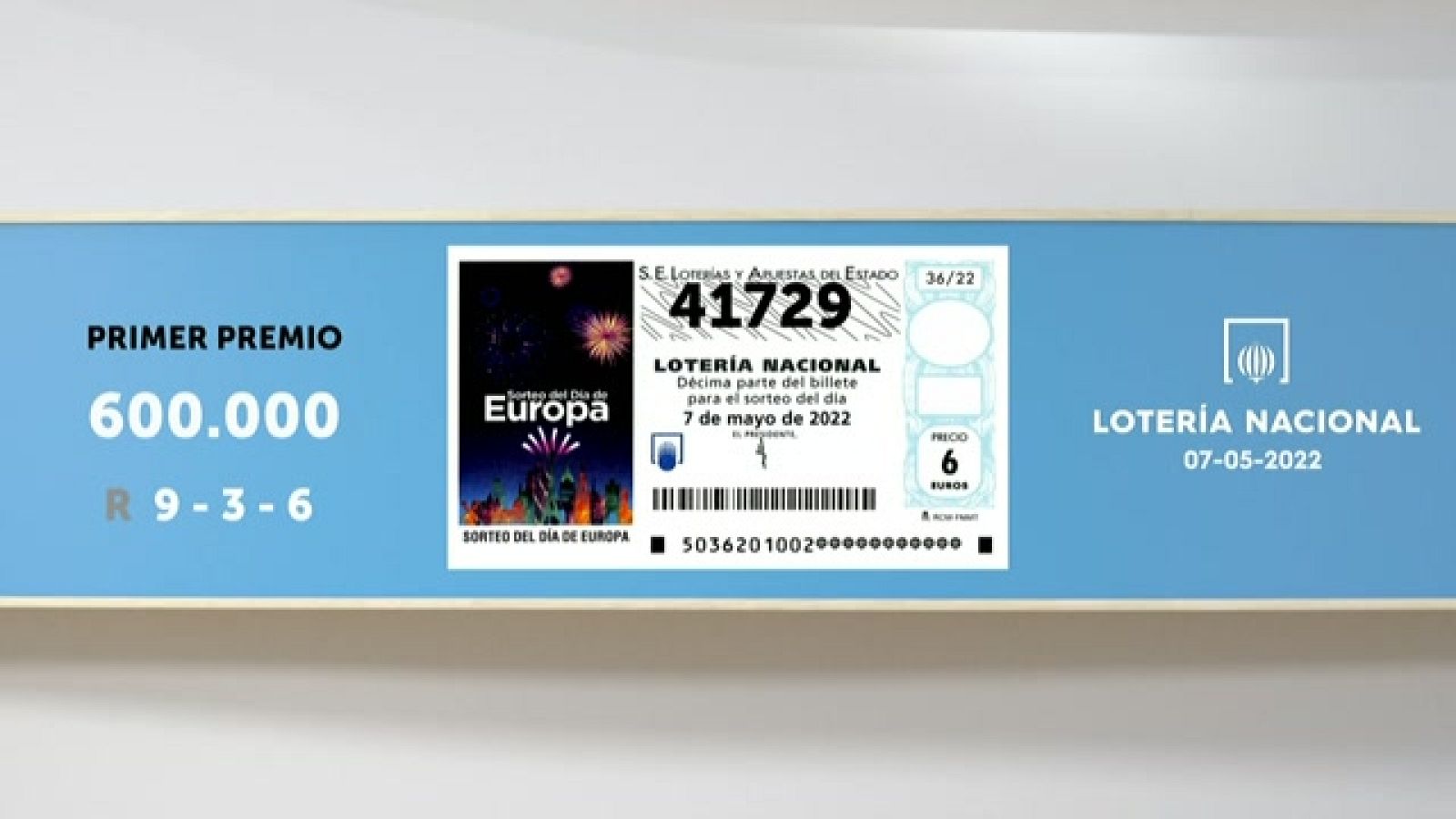 Sorteo de la Lotería Nacional del 07/05/2022- Ver ahora