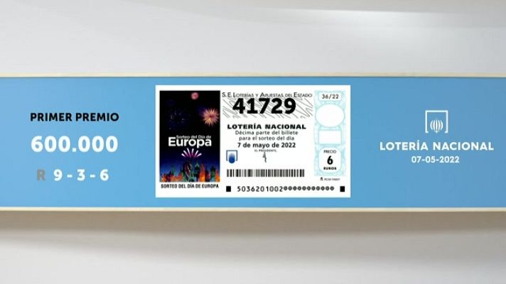 SELAE - Sorteo de la Lotería Nacional del 07/05/2022