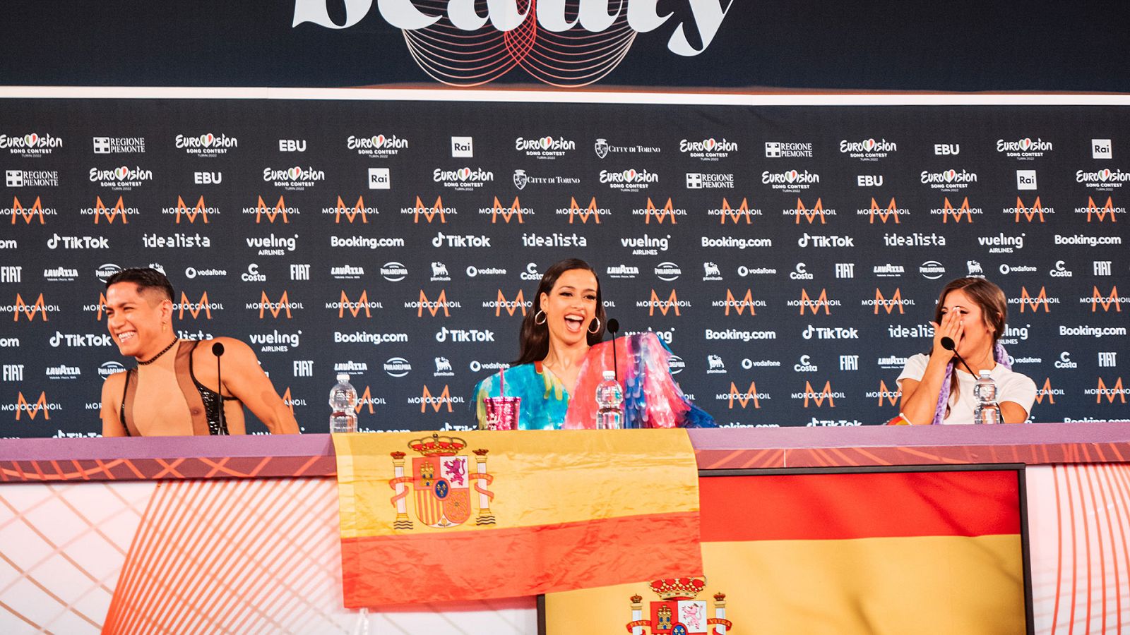 Rueda de prensa de Chanel tras su segundo ensayo en Eurovisión 2022