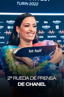 Eurovisión - Rueda de prensa de Chanel tras su segundo ensayo en Eurovisión 2022