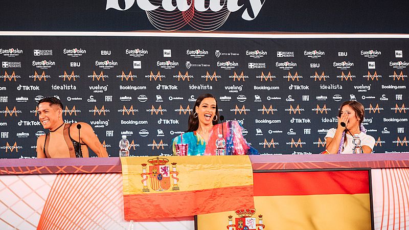 Rueda de prensa de Chanel tras su segundo ensayo en Eurovisión 2022