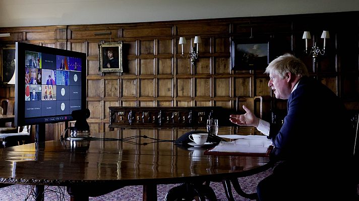 Telediario Fin de Semana - El G7 se compromete a reducir la dependencia energética de Rusia