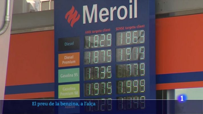 L'Informatiu - El preu dels carburants torna a repuntar