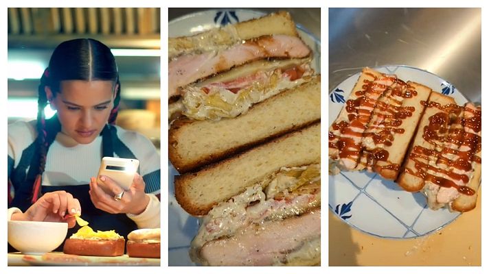 D Corazón - Rosalía y Dabiz Muñoz inventa el sandwich de 'chicken teriyaki'