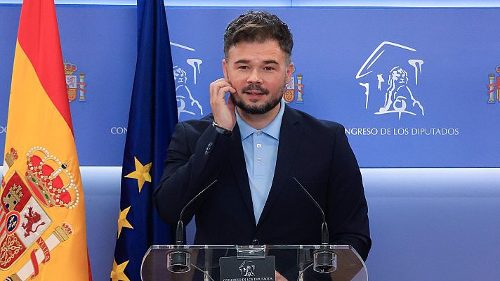 Telediario 1 - Los socios del Gobierno no se conforman con el cese de Esteban y la oposición lo ve como una cesión al independentismo