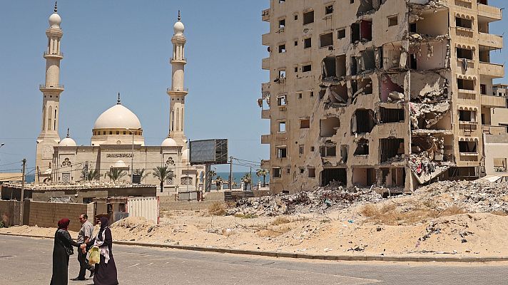 Telediario 1 - Un año de la última guerra entre Israel y Hamás