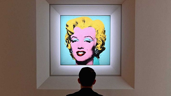 Telediario 1 - Una Marilyn de Warhol se vende por 184 millones de euros, la obra más cara del siglo XX