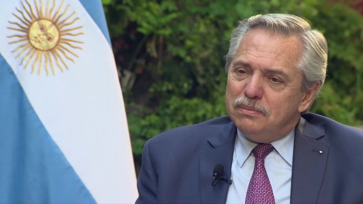 Especiales informativos - Entrevista a Alberto Fernández, presidente de Argentina