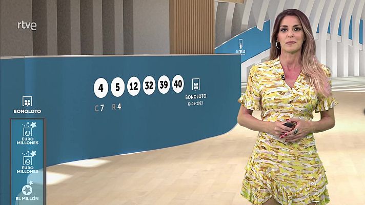 Loterías - Sorteo de la Bonoloto y Euromillones del 10/05/2022