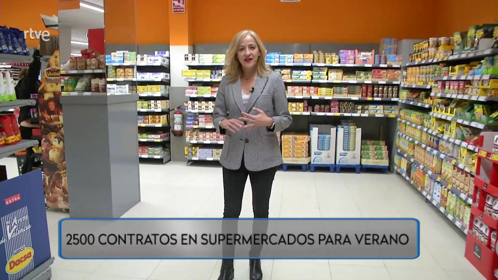 Aquí hay trabajo - 2500 empleos en supermercados para este verano - ver ahora