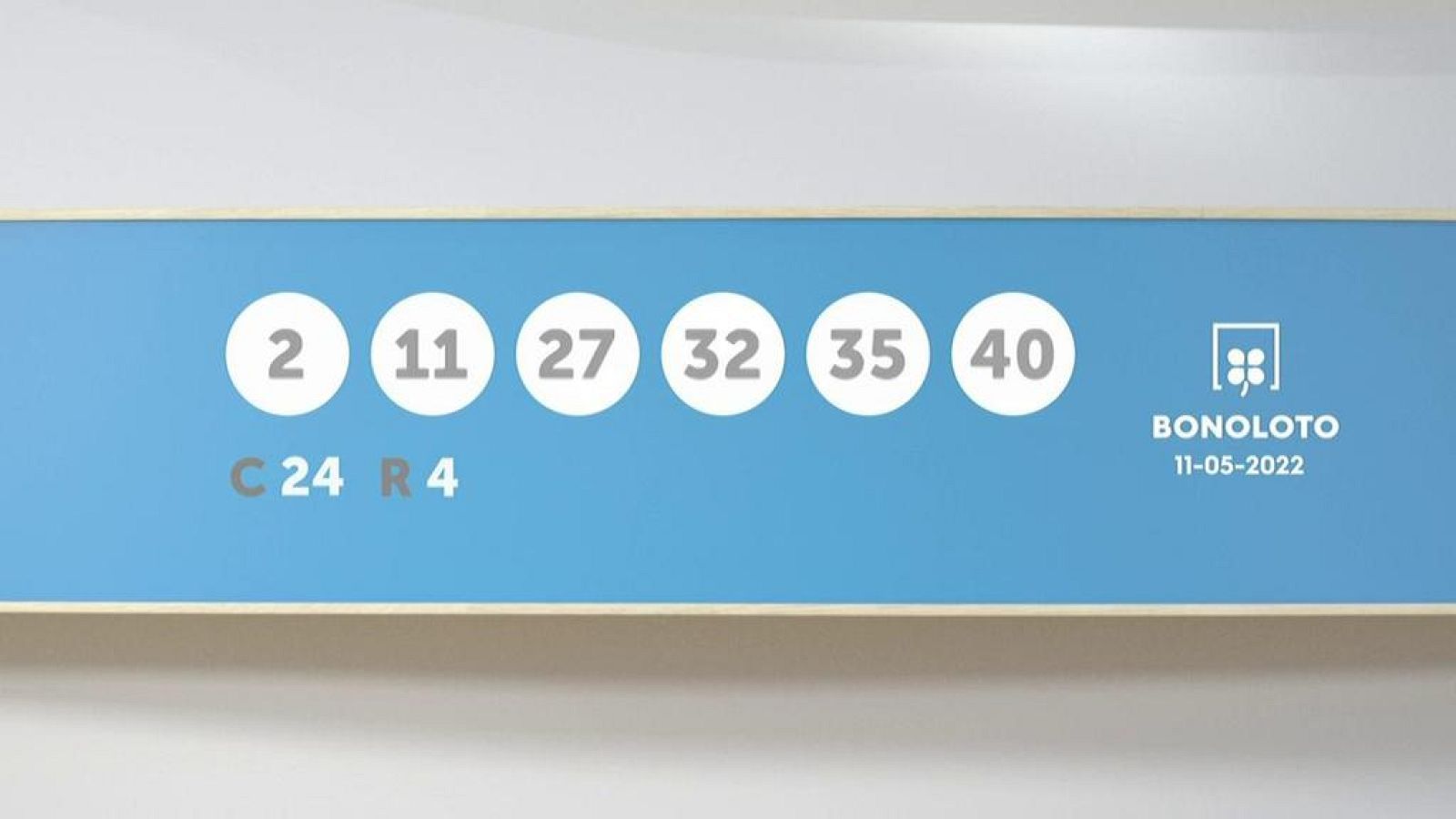 Sorteo de la Lotería Bonoloto del 11/05/2022 - Ver ahora