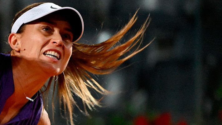 Telediario Matinal - Badosa sigue adelante en Roma y Muguruza cae eliminada