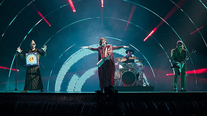 Eurovisión - Georgia: Circus Mircus canta "Lock Me In"